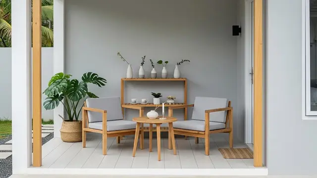 Desain Teras Rumah Kecil Ukuran 2x2 Minimalis