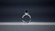 The Smog Free Ring terbuat dari partikel asap dikumpulkan lalu dikompresi oleh pembersih udara terbesar di dunia, Beijing, Kamis (29/9). Partikel di cincin ini setara dengan 1000m3 udara bersih ke kota. (REUTERS / Damir Sagolj) 