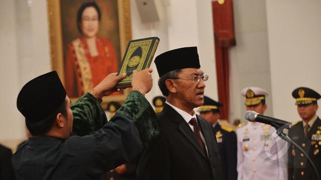 Presiden Jokowi Lantik Ardan Adiperdana Jadi Kepala BPKP