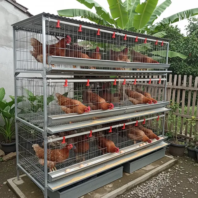 Cara Membuat Kandang Ayam Baterai untuk Ayam Petelur, Panduan yang Efisien