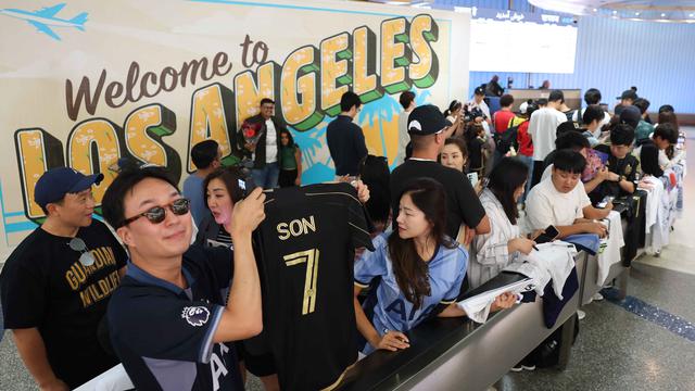 Bergabung dengan LAFC, Suporter Sambut Kedatangan Son Heung-min