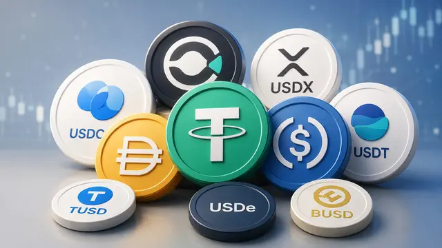 Ilustrasi stablecoin. (Gambar by AI)