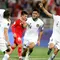 Timnas Indonesia berhasil menjaga peluang lolos ke babak 16 besar Piala Asia 2023 usai menang 1-0 atas Vietnam. Satu-satunya gol Indonesia dicetak oleh Asnawi Mangkualam lewat titik penalti. (AP Photo/Hussein Sayed)