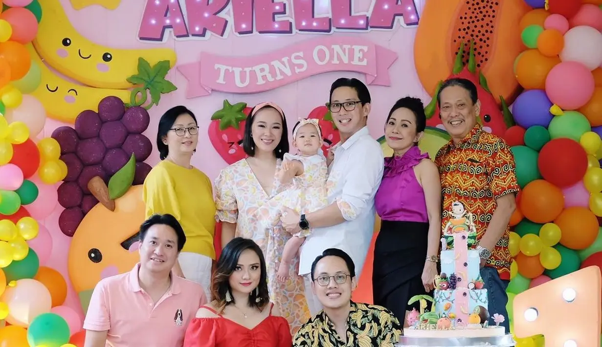 Ultah Pertama anak Yuanita Christiani (Instagram/yuanitachrist)