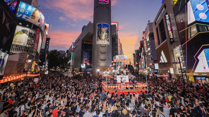 Shibuya Tokyo Batalkan Pesta Tahun Baru 2026: Patung Hachiko Ikut Dipagari