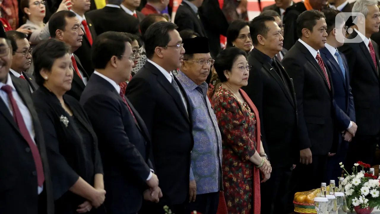 Megawati hingga JK Hadiri Penganugerahan Doktor HC Puan Maharani