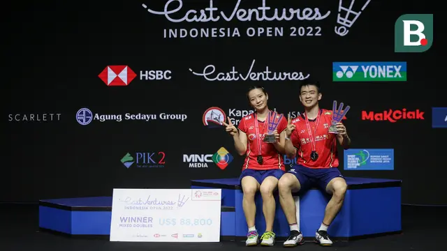 Ganda campuran China - Zheng Siwei/Huang Yaqiong