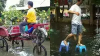 Kumpulan Ide Kendaraan Unik untuk Menghadapi Banjir, Berani Coba? (ist)