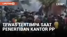 Kantor Dihancurkan Satpol PP, Anggota Pemuda Pancasila Tewas Tertimpa Puing Bangunan