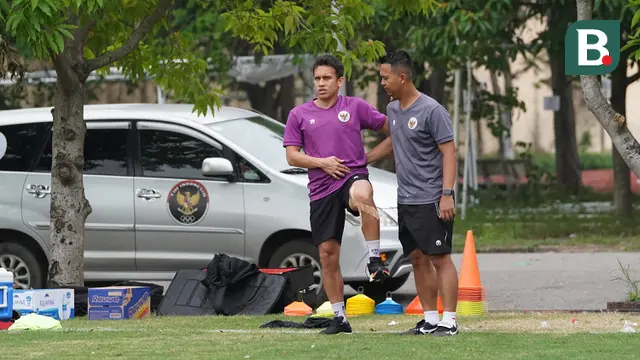 SEA Games 2021: Latihan Timnas Indonesia U-23 Jelang Hadapi Malaysia di Perebutan Medali Perunggu