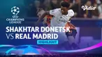 Berita video highlights Liga Champions pertandingan antara Real Madrid melawan Shakhtar Donetsk dalam partai matchday 4 fase grup Liga Champions 2022/2023 Rabu (12/10/2022) dini hari WIB.