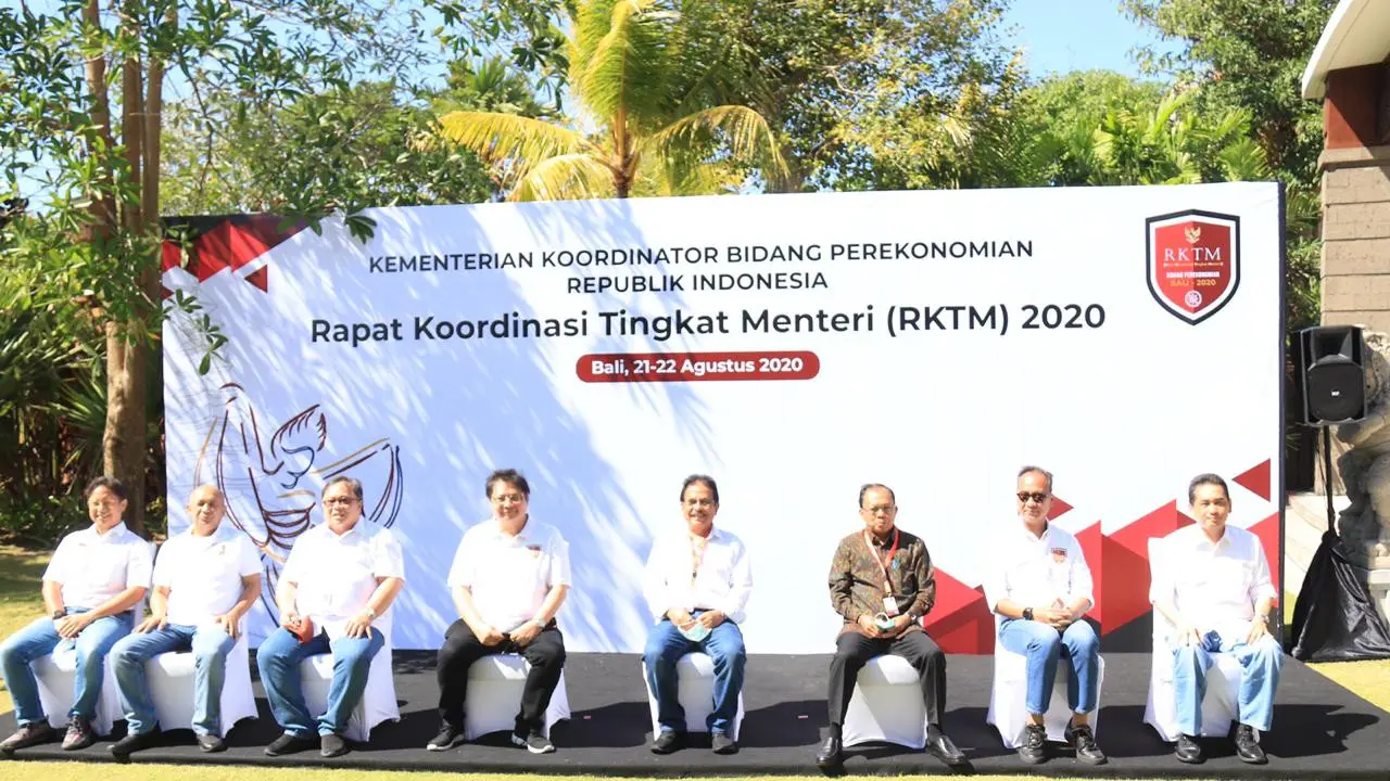 Empat Menteri Rakor di Bali