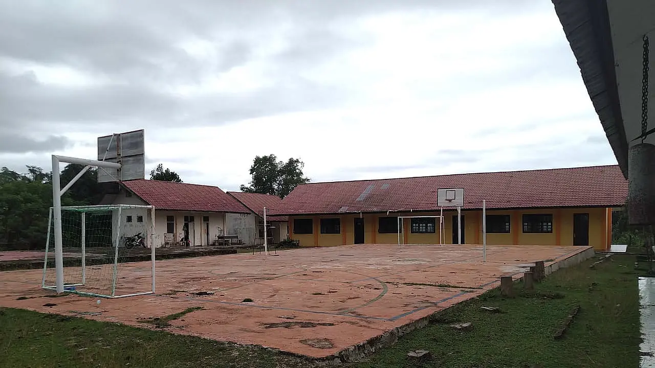 Suasana salah satu sekolah di Kecamatan Pulo Aceh, Kabupaten Aceh Besar (Liputan6.com/Rino Abonita)