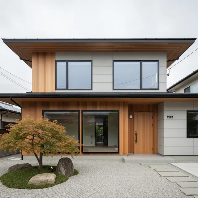 Gambar Rumah Minimalis Modern Gaya Japandi