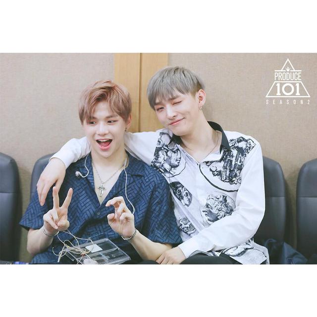 Kang Daniel dan Yoon Jisung Wanna One (Instagram/ produce48official -https://www.instagram.com/p/BVjbrt1j4be/)