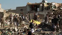 Arab Saudi mengerahkan lebih dari 100 pesawat tempur demi menggempur Yaman.
