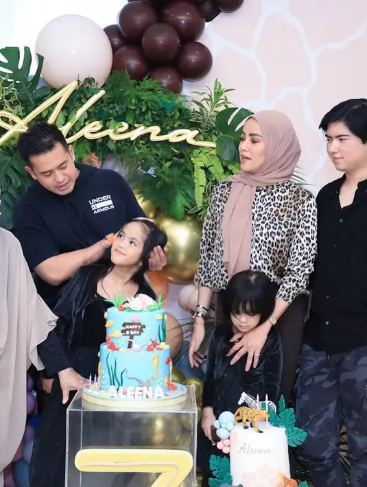 Olla Ramlan ultah Aleena (Instagram/ollaramlan)