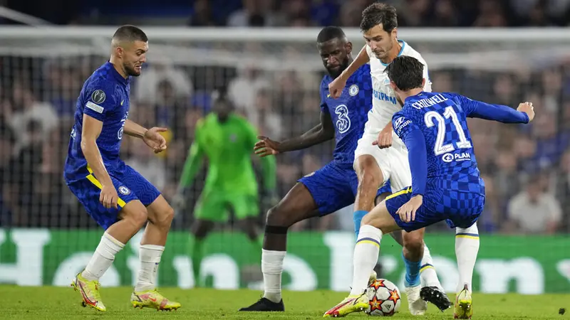 FOTO: Gol Tunggal Romelu Lukaku Bawa Chelsea Taklukkan Zenit di Liga Champions