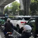 Kondisi Terkini Bekas JPO Tendean Ditabrak Truk