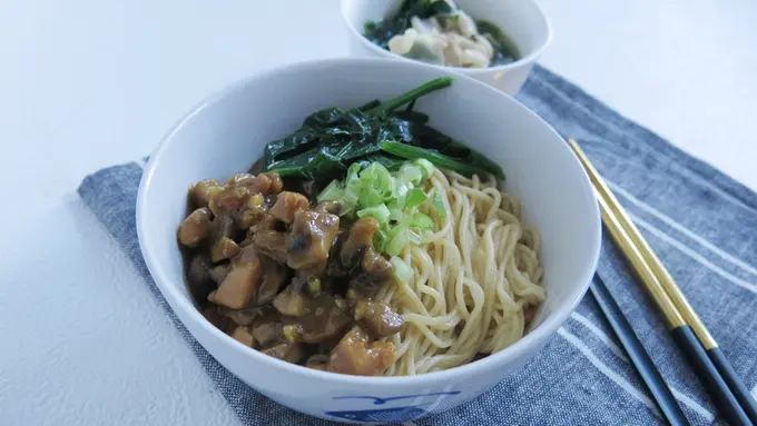 Resep Mie Ayam Jamur Kancing