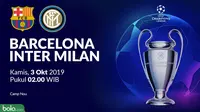 Liga Champions - Barcelona Vs Inter Milan (Bola.com/Adreanus Titus)