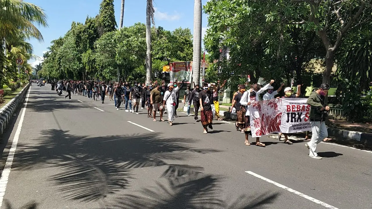 demo jering baru