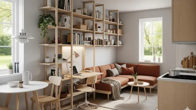 Trik Mendesain Rumah 5x7 Meter di Perkotaan/ Ilustrasi AI