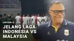 Jelang laga kedua melawan Timnas Indonesia U-17, skuad Malaysia fokus pada recovery atau pemulihan fisik para pemain. Sedangkan skuad Garuda Muda bersiap untuk merotasi susunan pemain.