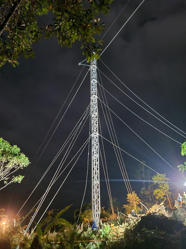 PLN Pulihkan 100% Listrik di Sumatera Utara