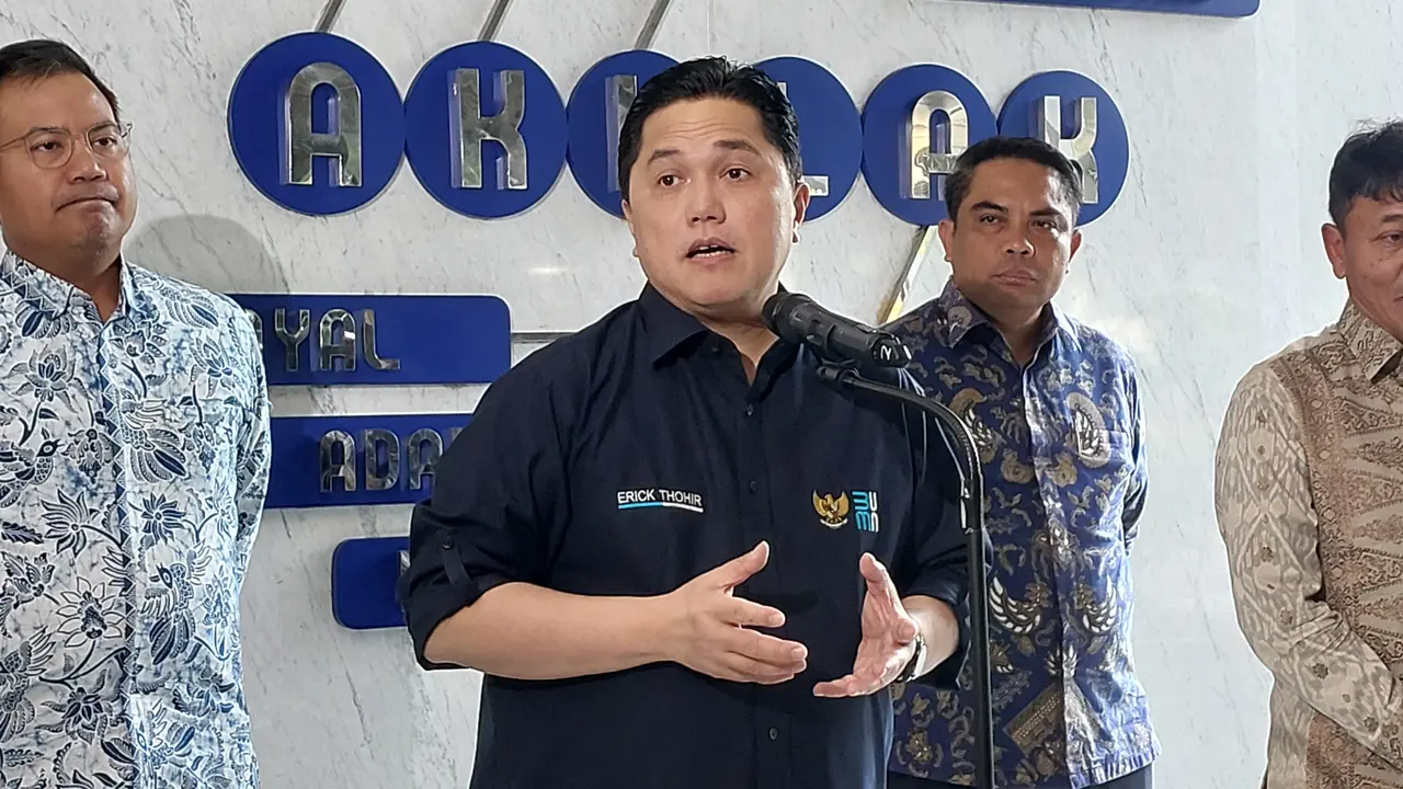 Menteri Badan Usaha Milik Negara (BUMN) Erick Thohir bicara soal pertumbuhan ekonomi Indonesia