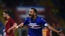 1. Fabio Quagliarella (Sampdoria) - 23 gol dan 8 assist (AFP/Marco Bertorello)