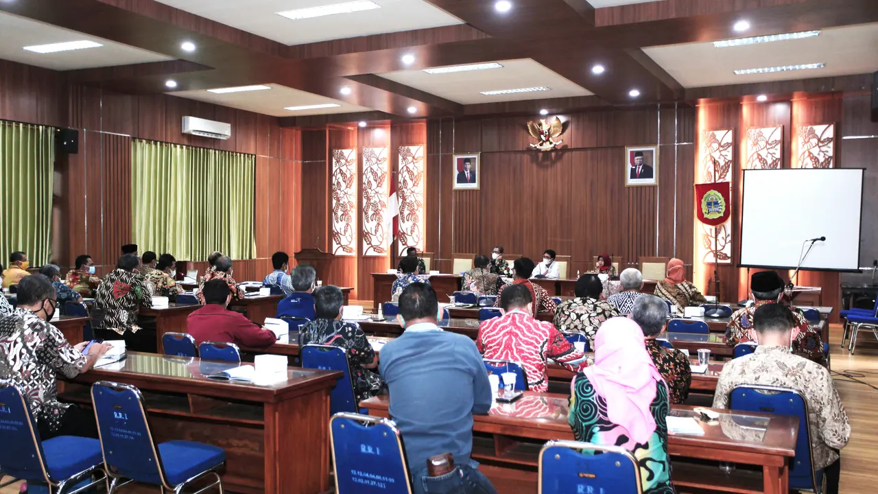 Rapat Pemkab Gunungkidul
