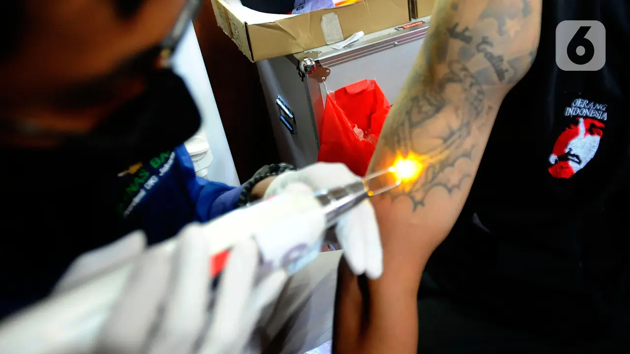Hapus Tato Gratis Saat Festival Budaya Setu Babakan