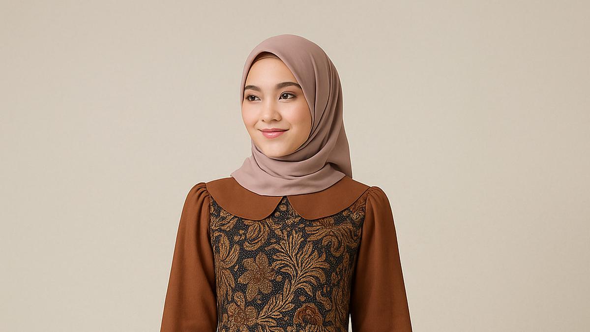10 Inspirasi Model Gamis Batik Terkini 2025 untuk Muslimah Modern, Makin Stylish dan Trendy