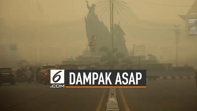 Kabut asap Riau menimbulkan berbagai dampak untuk masyarakat. Baik masalah kesehatan hingga ekonomi.