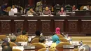 Suasana rapat penyampaikan Ikhtisar hasil pemeriksaan BPK semester I Tahun 2014, Jakarta, Jumat (5/12/2014). (Liputan6/Andrian M Tunay) 