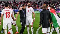 Yordania sukses melenggang ke final Piala Asia 2023 setelah mengalahkan Korea Selatan dengan skor 2-0 pada Selasa (6/2/2024) WIB. (Dok. AFC)