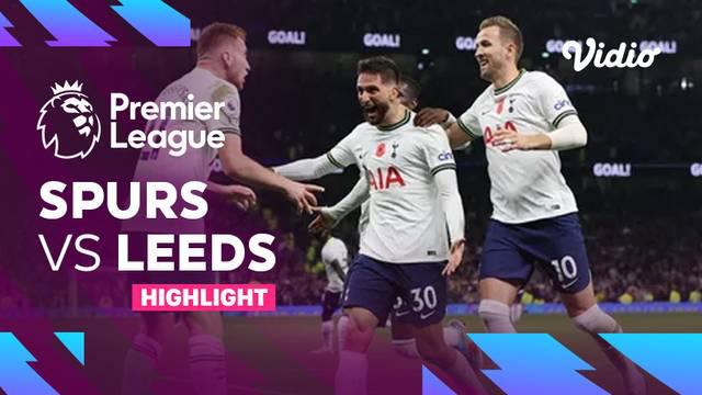 Berita video highlights Liga Inggris pertandingan antara Tottenham Hotspur melawan Leeds United pada pekan ke-16 Liga Inggris 2022/2023.