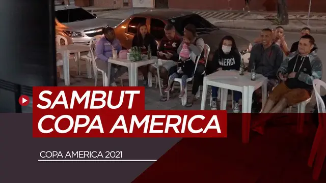VIDEO: Tak Semeriah Euro 2020, Begini Reaksi Warga Brasil Sambut Copa America 2021