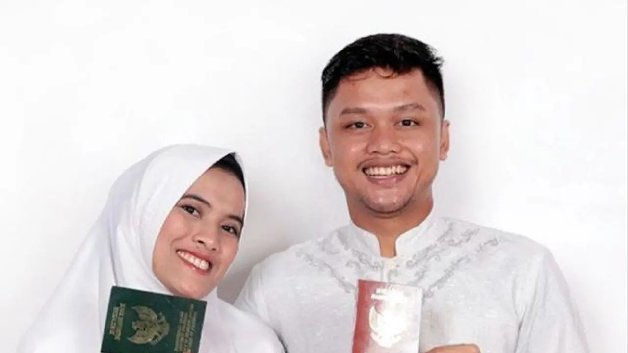 Tegar Hening Pangestu dan istri