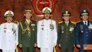 Citizen6, Cilangkap: Kunjungan tersebut bertujuan untuk lebih meningkatkan kerjasama militer kedua negara baik di bidang latihan maupun pertukaran pendidikan militer, khususnya di darat.  (Pengirim: Badarudin Bakri)