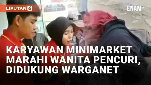 VIDEO: Viral Karyawan Minimarket Marahi Emak-Emak Pencuri, Kesal Gaji Terancam Dipotong untuk Ganti Rugi