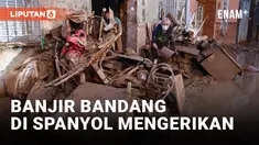 Banjir Bandang di Spanyol Tewaskan 205 Orang