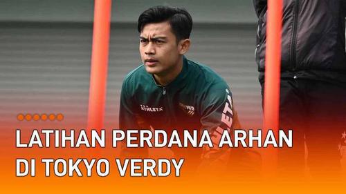 VIDEO: Latihan Perdana Pratama Arhan di Tokyo Verdy