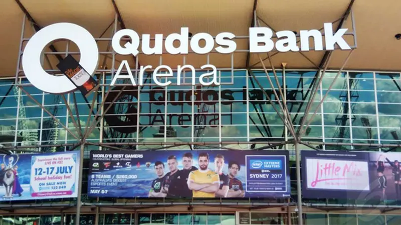 Qudos Bank Arena, Sydney, Australia, tempat kompetisi Intel Extreme Masters (IEM) digelar. Liputan6.com/Yuslianson