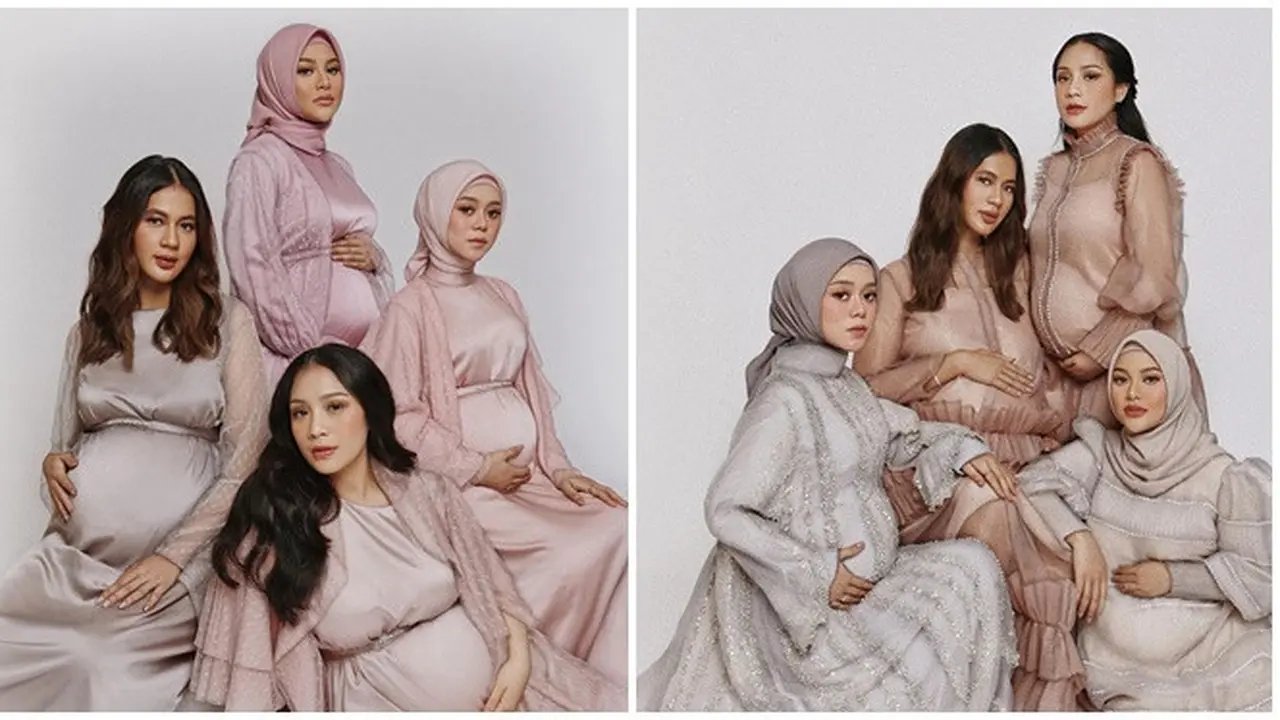 6 Potret Maternity Shoot The Bumils, Pancarkan Pesonanya Tersendiri