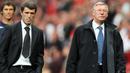 November 2005, United secara mengejutkan memutuskan kontrak Keane. Sejak pra musim sudah ada tensi yang cukup panas antara Keane dan Sir Alex setelah ia mendamprat beberapa pemain dan mengkritik fasilitas pra musim yang dipilih Sir Alex di Portugal. (Foto: AFP/Andrew Yates)