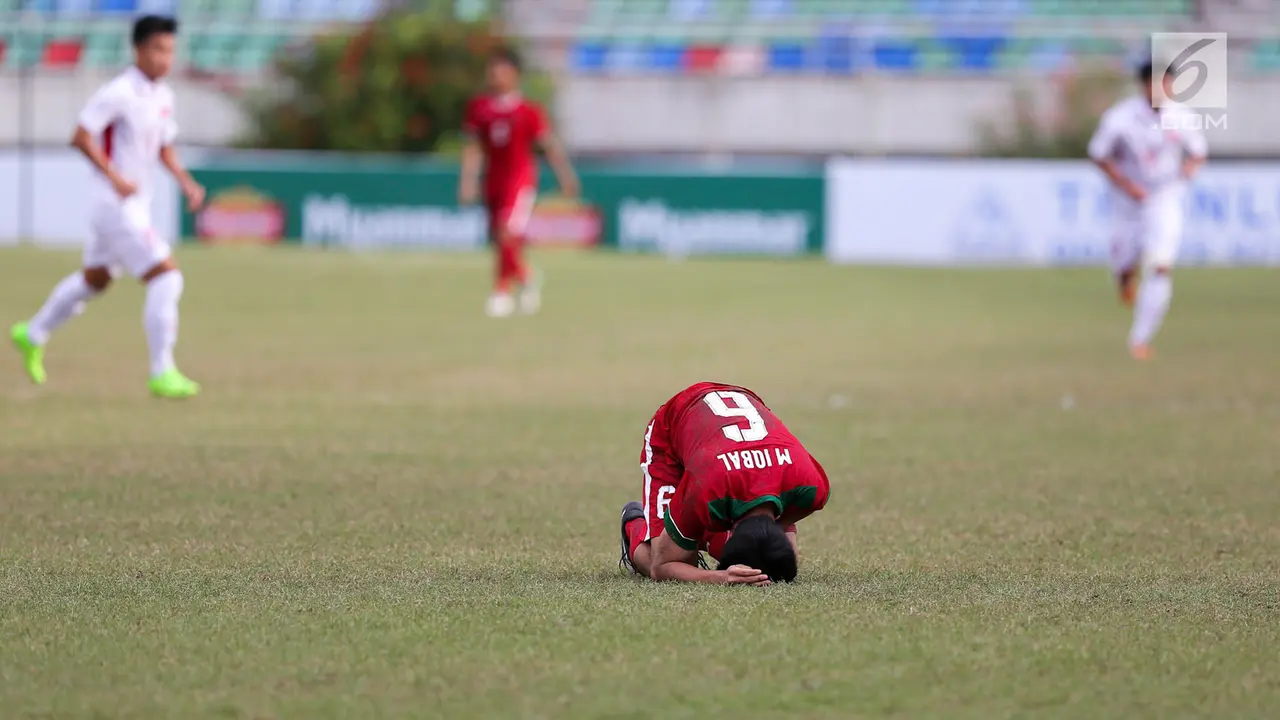 Timnas Indonesia U-19 Takluk 0-3 atas Vietnam
