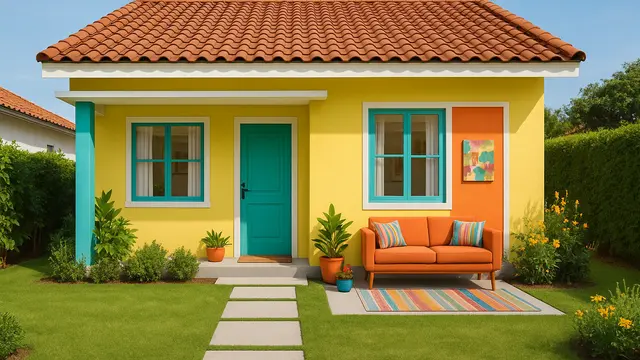 Gambar Rumah Sederhana Tapi Rapi dan Lega/via ChatGPT