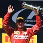 Kimi Raikkonen resmi memperpanjang kontrak dengan Ferrari hingga 2018. (AFP / ATTILA KISBENEDEK)